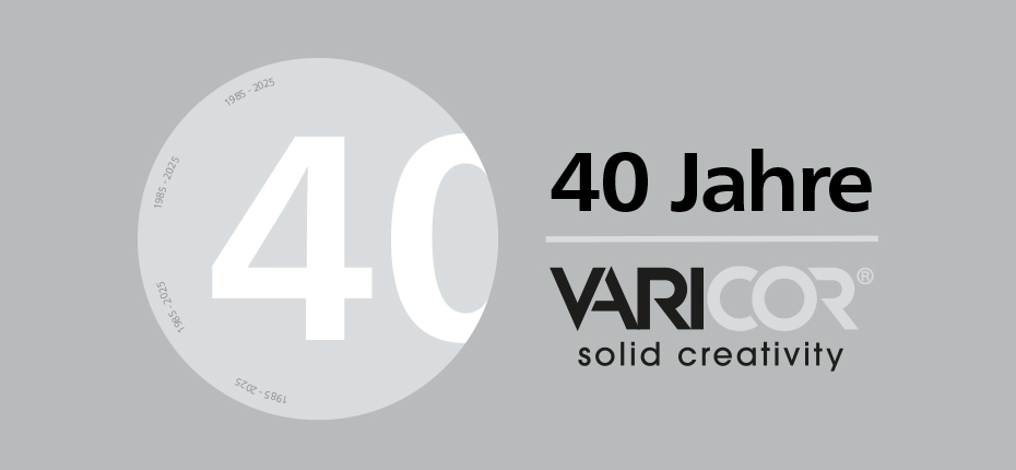 40 Jahre VARICOR<sup>®</sup> - Eine Erfolgsgeschichte 