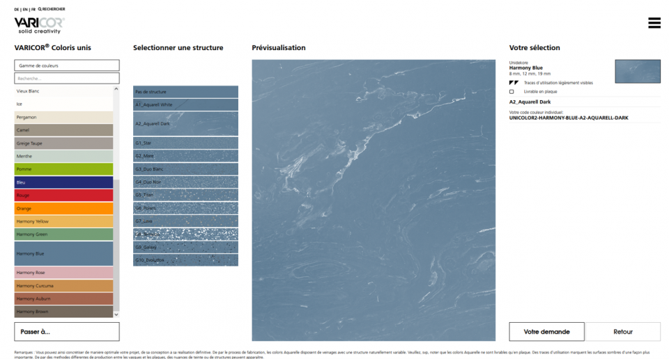 Couleurs/Configurateur de couleurs